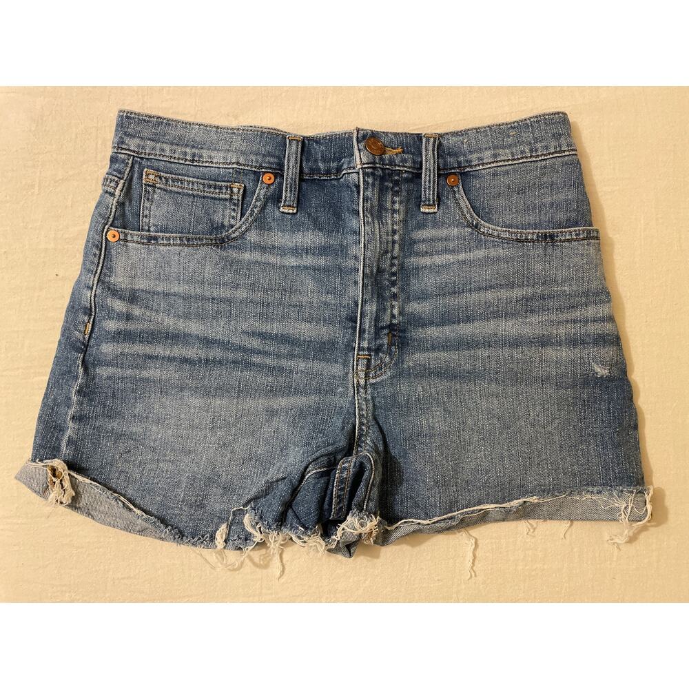 Madewell Women's Size 27‎ High Rise Denim Shorts Cut-off Jeans Summer Casual